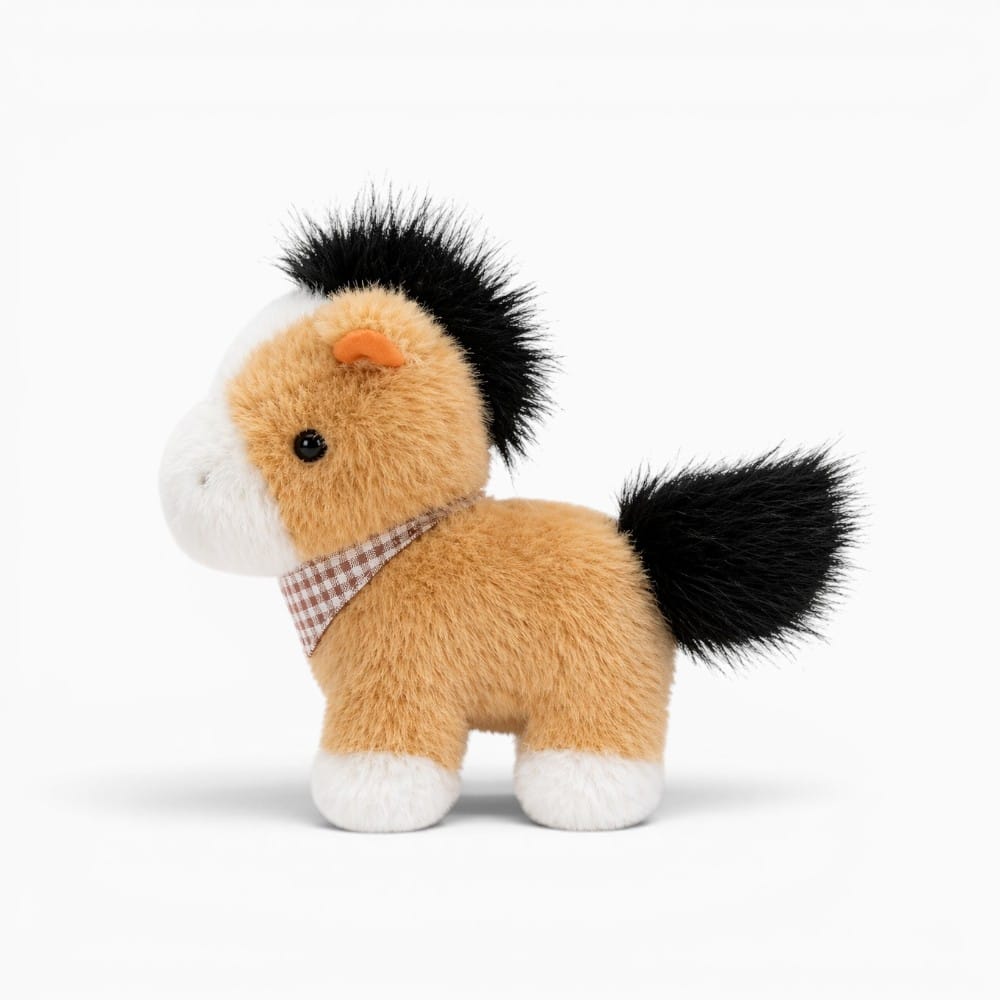 Small Light Brown Horse Plush Oh My Plushie