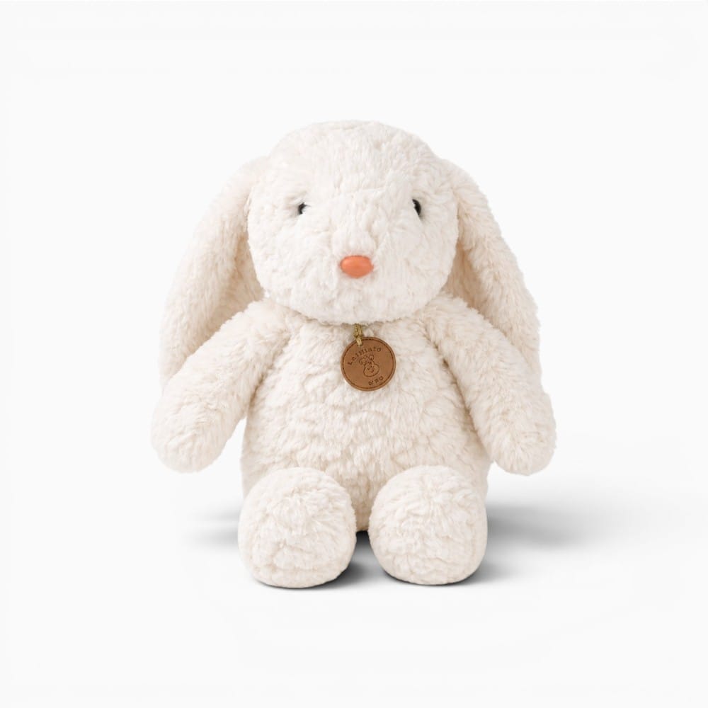 Soft White Bunny Plush Oh My Plushie