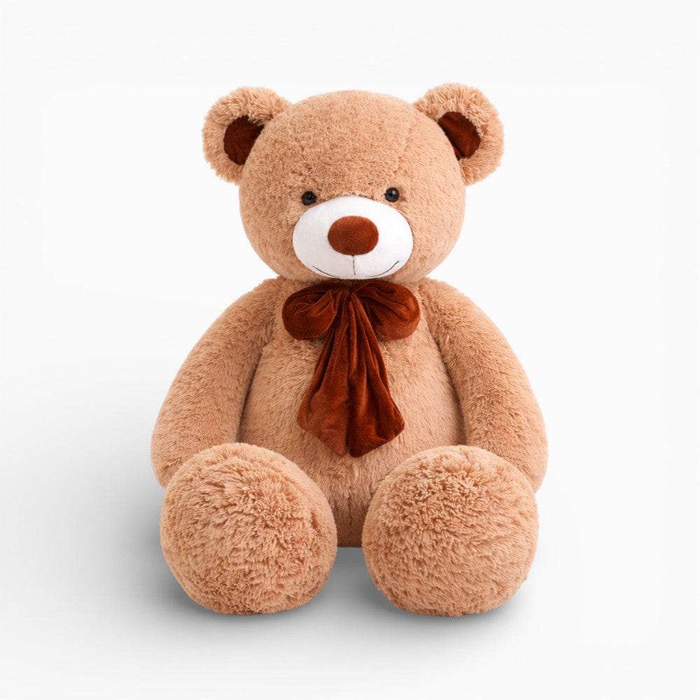 Teddy Bear with Brown Bow Soft Plush Toy Oh My Plushie