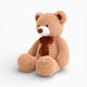 Teddy Bear with Brown Bow Soft Plush Toy Oh My Plushie