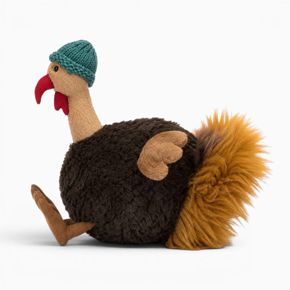 Turkey Plush with Blue Hat Oh My Plushie
