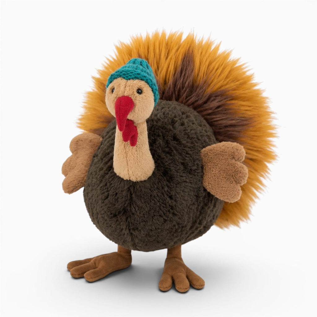 Turkey Plush with Blue Hat Oh My Plushie