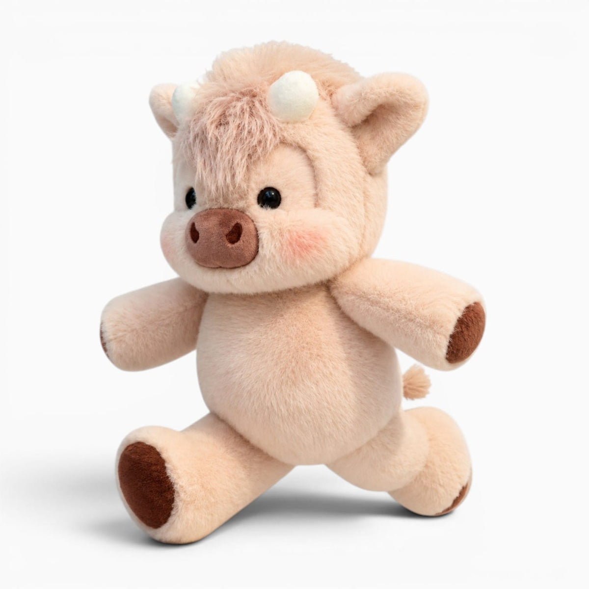 Walking Pink Cow Plush Oh My Plushie