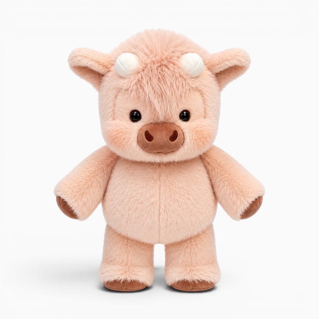Walking Pink Cow Plush Oh My Plushie