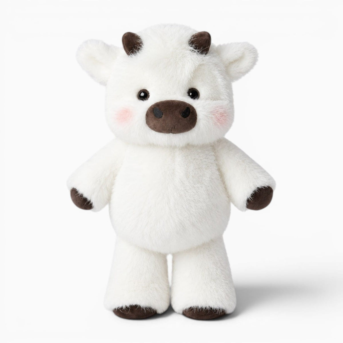 Walking White Highland Cow Plush Oh My Plushie