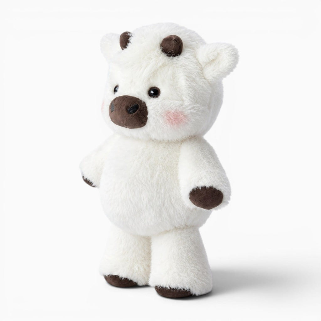 Walking White Highland Cow Plush Oh My Plushie