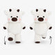 Walking White Highland Cow Plush Oh My Plushie