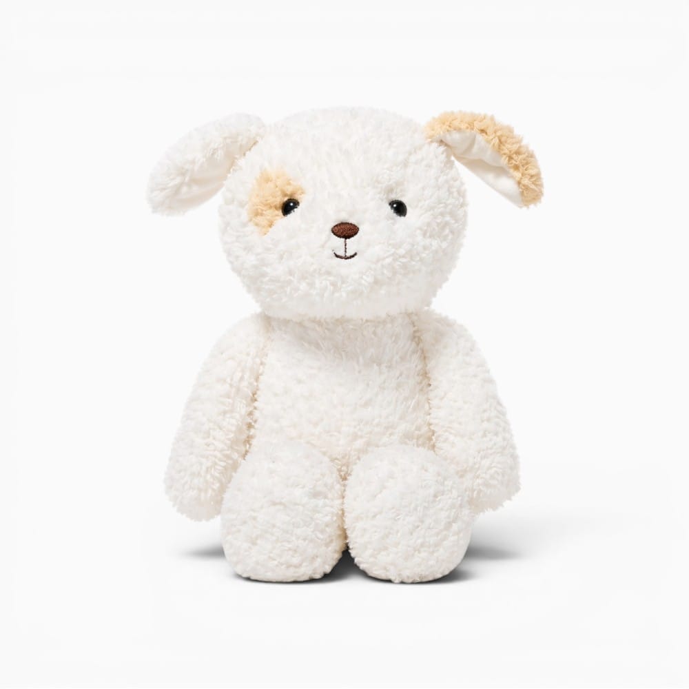 White Beige Dog Plush Oh My Plushie