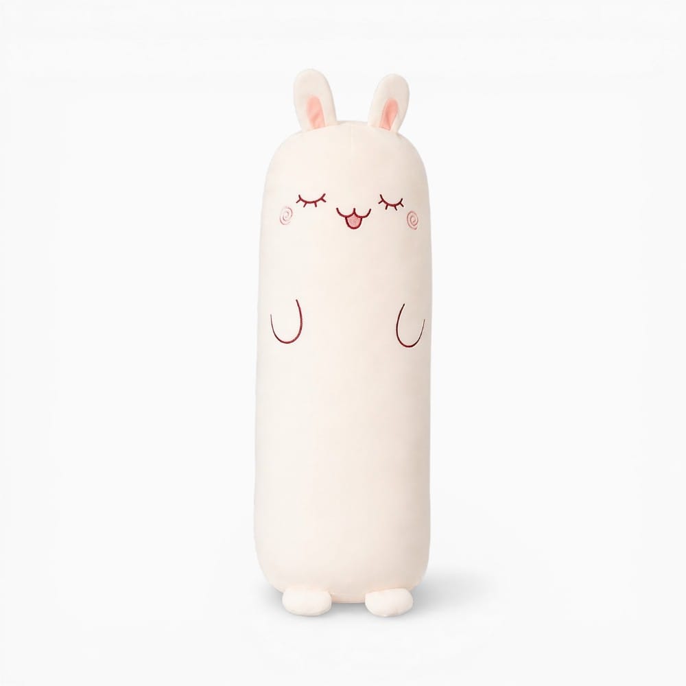 White Bunny Pillow Oh My Plushie