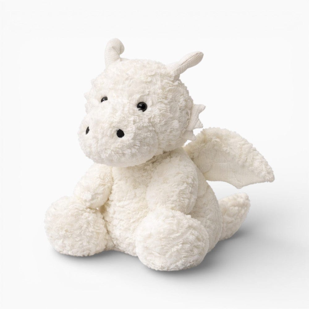 White Dragon Plush with Wings Oh My Plushie