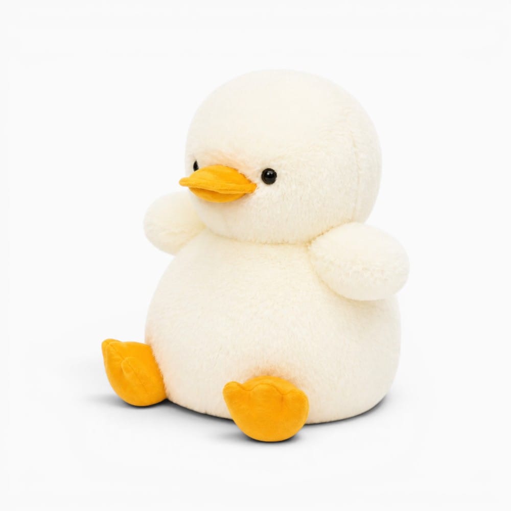 White Duck Plush Oh My Plushie