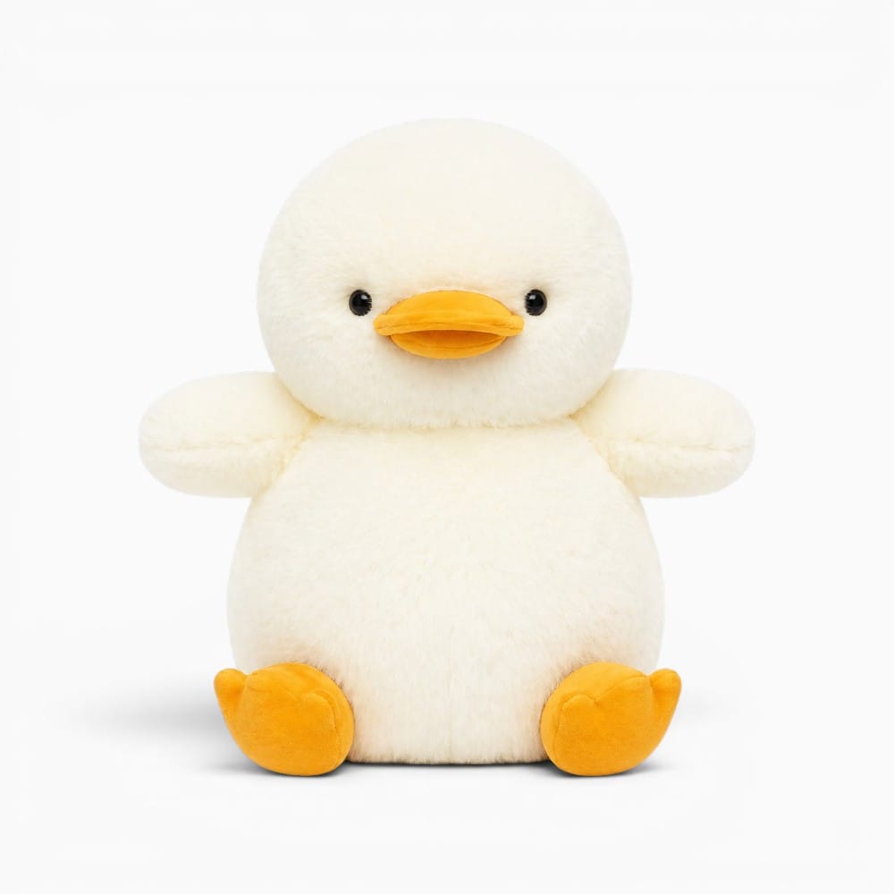 White Duck Plush Oh My Plushie