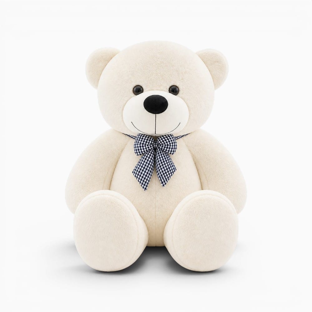 White Giant Teddy Bear Oh My Plushie