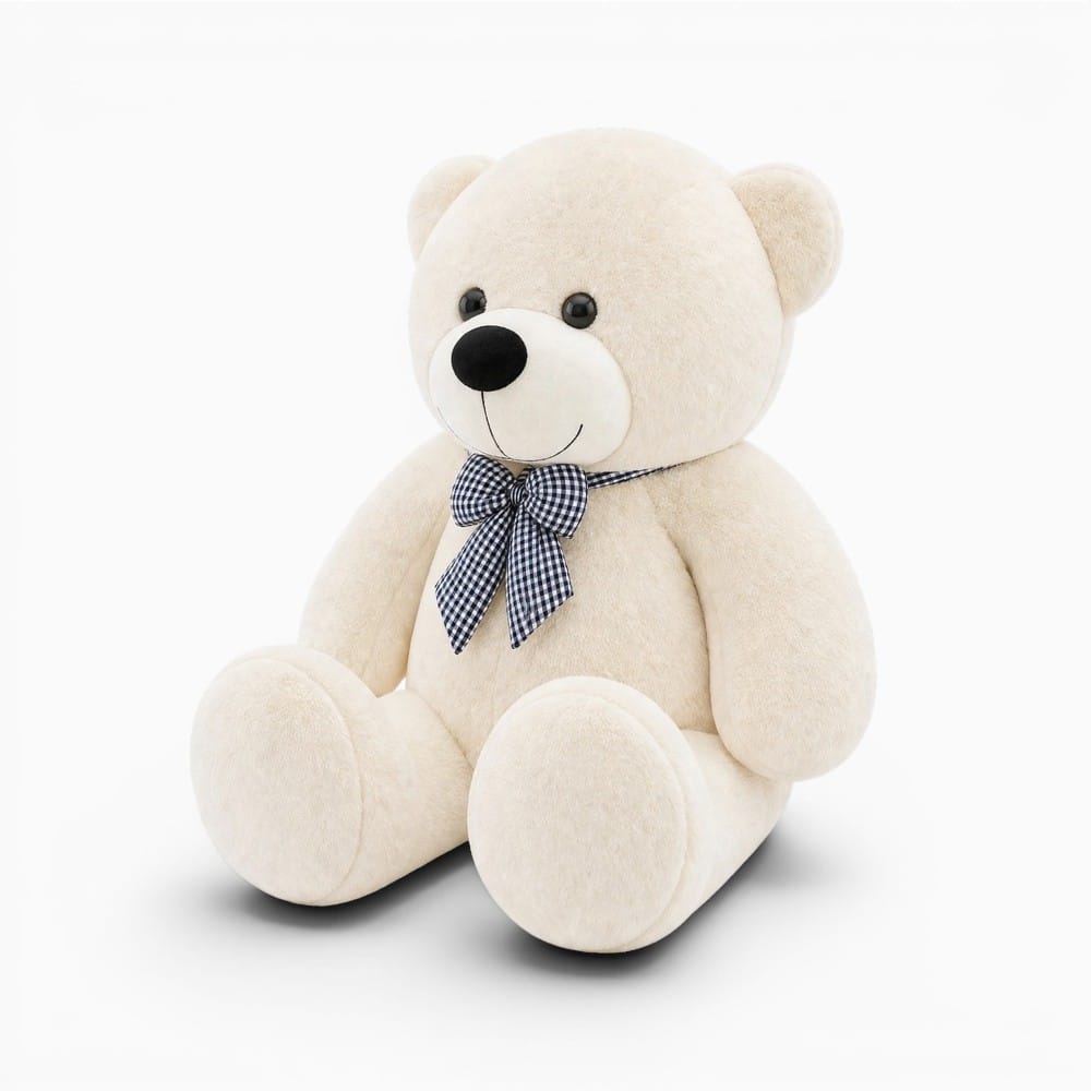 White Giant Teddy Bear Oh My Plushie