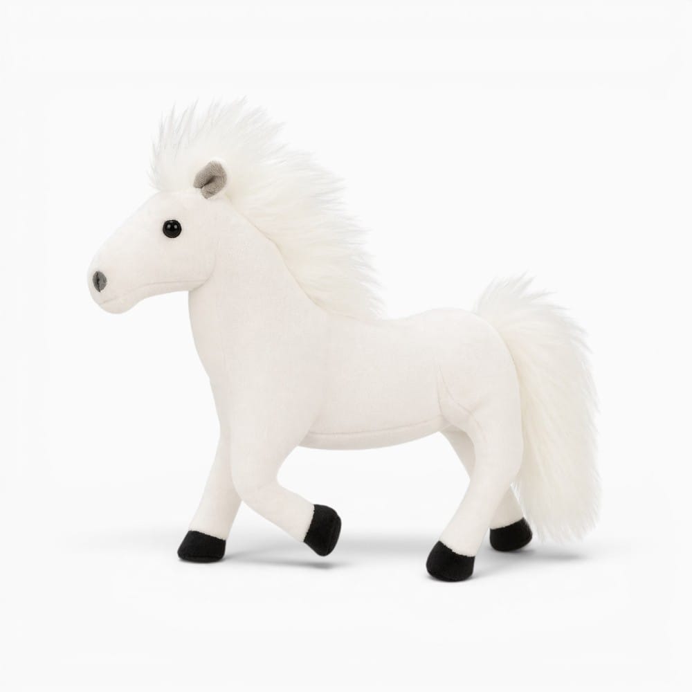 White Horse Plush Oh My Plushie
