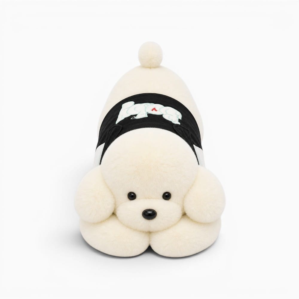 White Poodle Plush Oh My Plushie