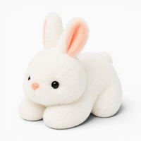 White Rabbit Plush Oh My Plushie