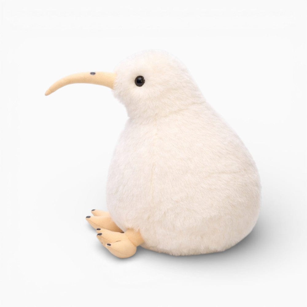 White Soft Kiwi Plush Oh My Plushie