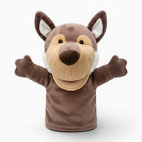 Wolf Hand Puppet Oh My Plushie