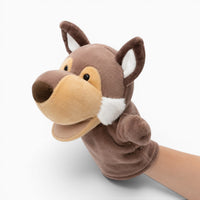 Wolf Hand Puppet Oh My Plushie