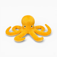 Yellow Realistic Octopus Plush Oh My Plushie