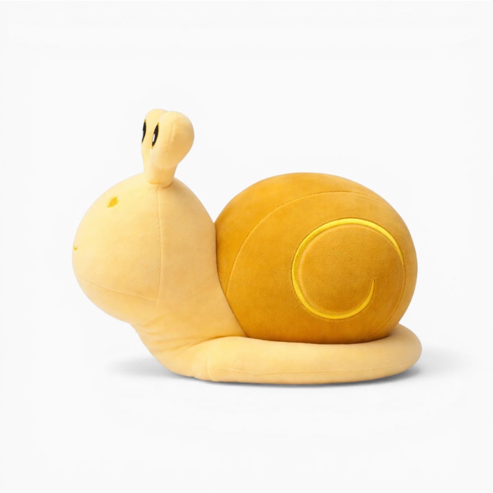 Yellow Snail Plush Oh My Plushie