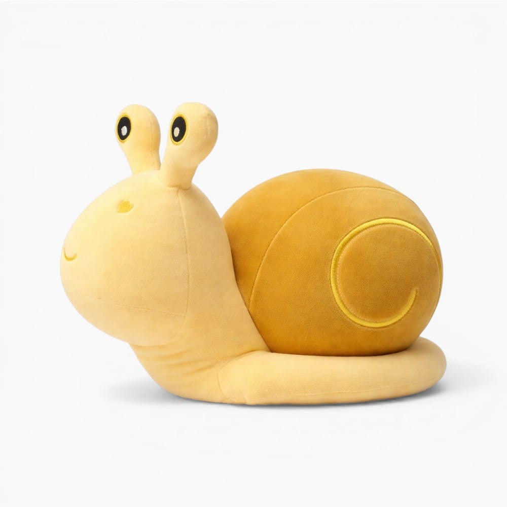 Yellow Snail Plush Oh My Plushie