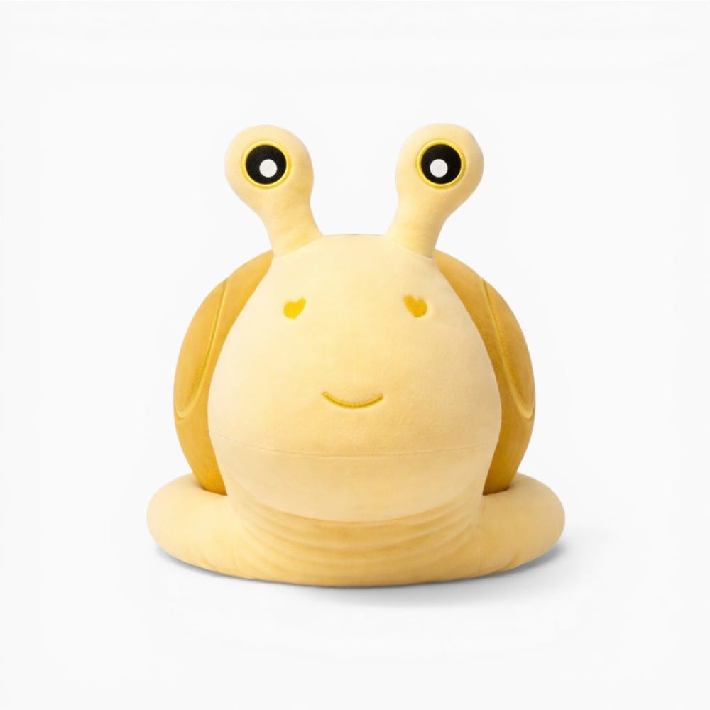 Yellow Snail Plush Oh My Plushie