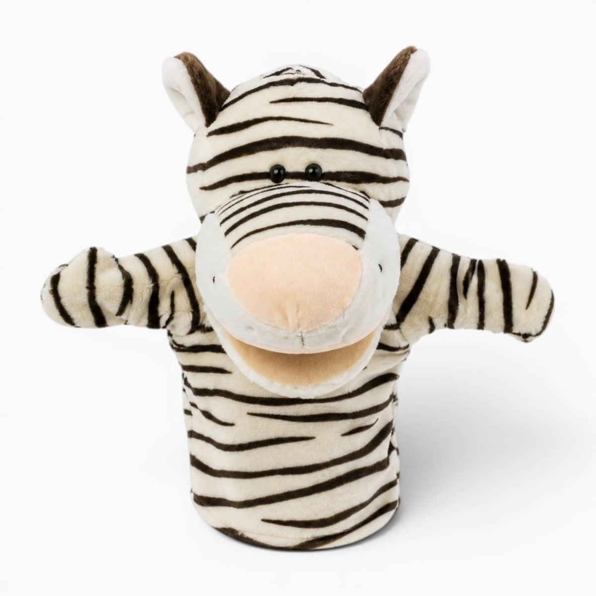 Zebra Hand Puppet Oh My Plushie
