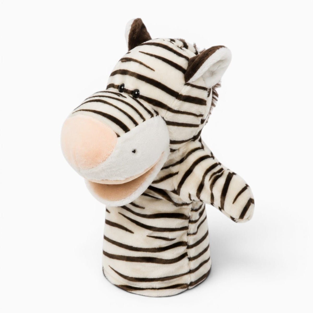 Zebra Hand Puppet Oh My Plushie
